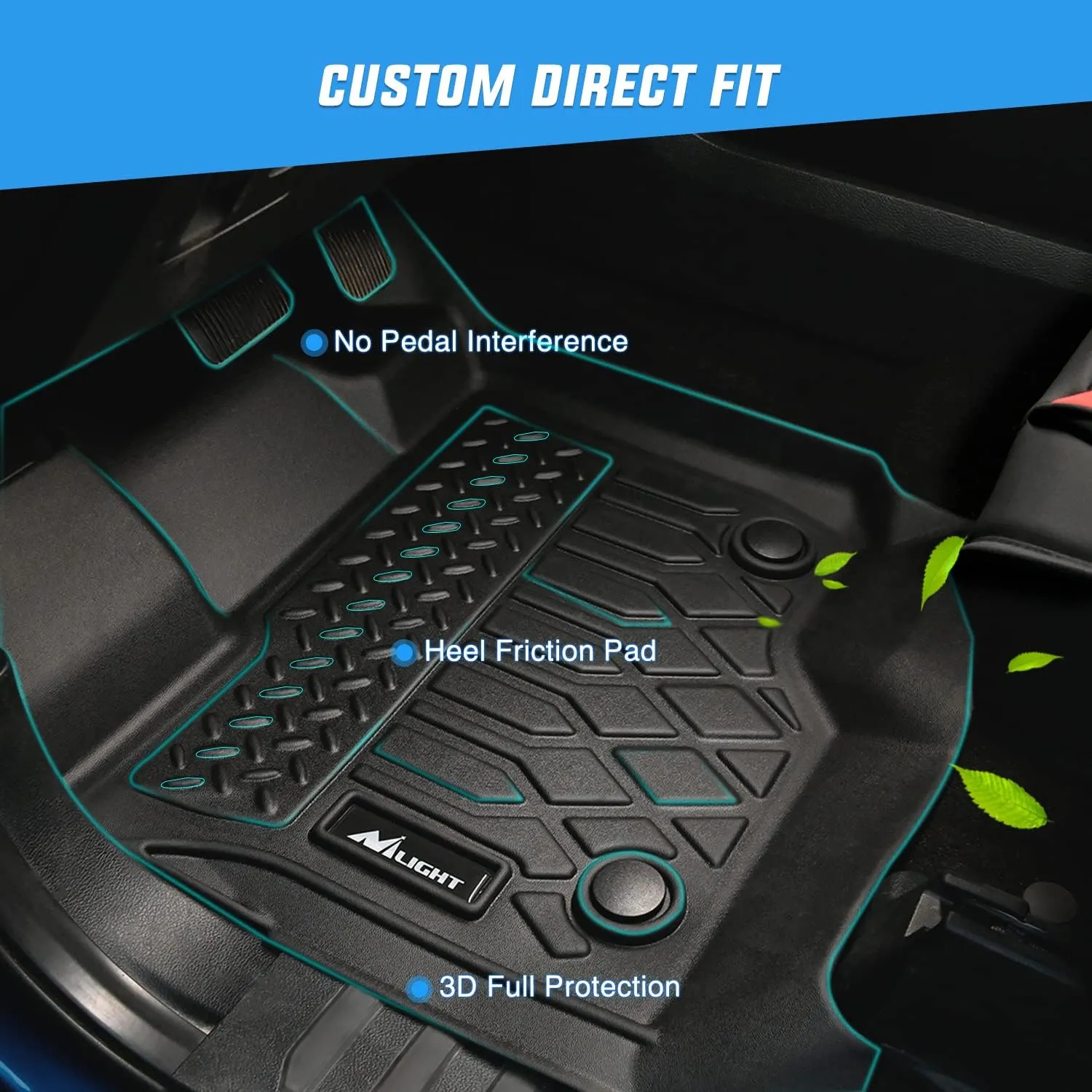 2020-2023 Tesla Model 3 TPE Floor Mats