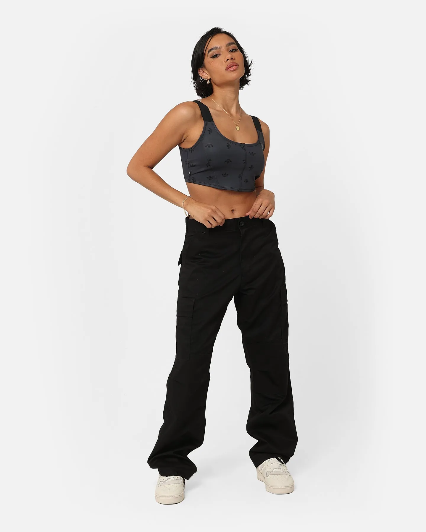Adidas Women's Corset Bra Night Grey