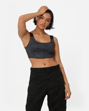 Adidas Women's Corset Bra Night Grey