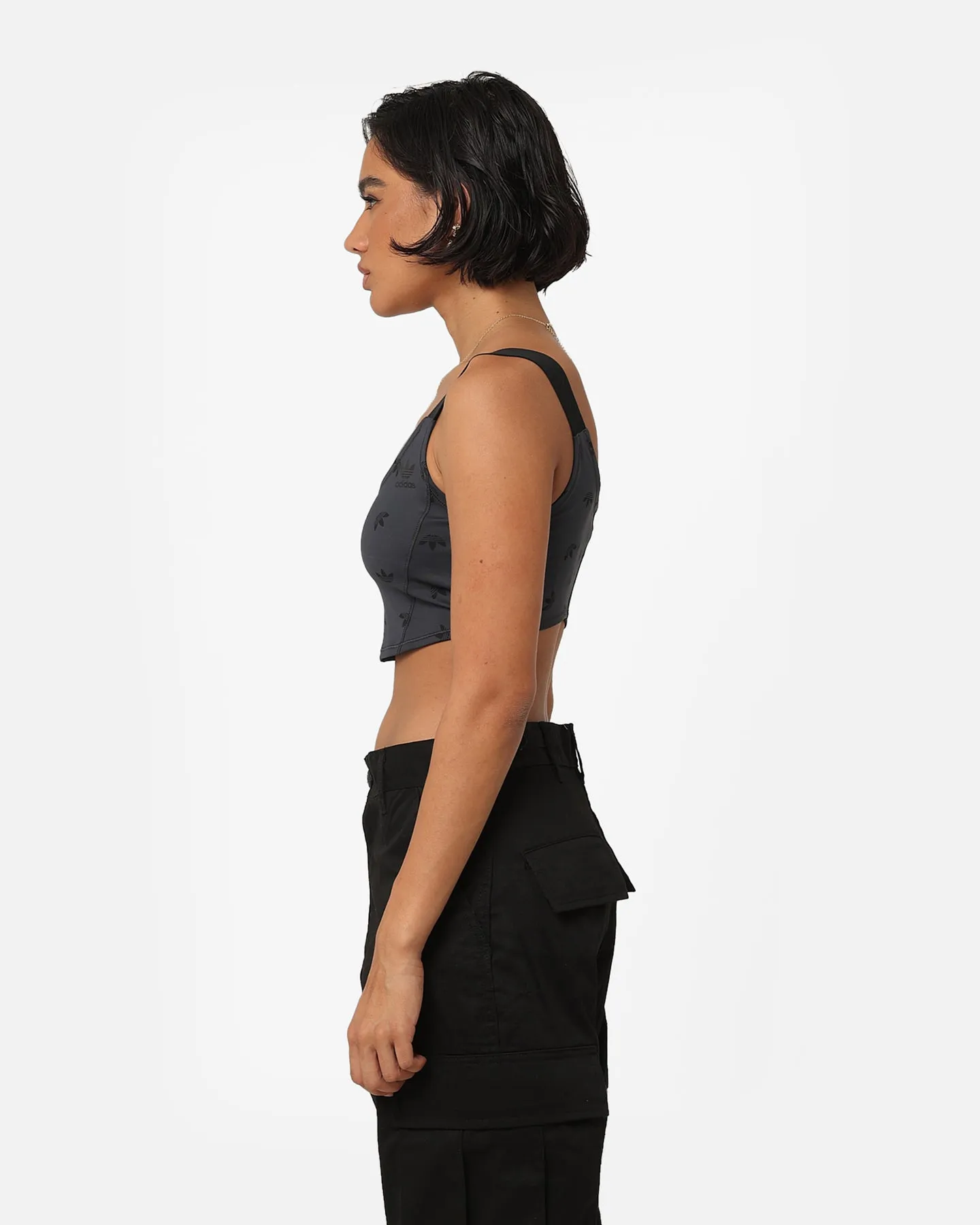 Adidas Women's Corset Bra Night Grey