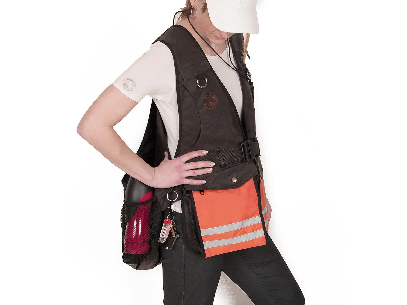 BROWN WAXED Mystique® Dummy vest "Profi"