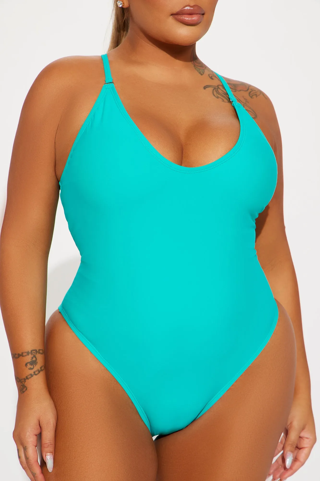 Davina 1 Piece Swimsuit  - Jade