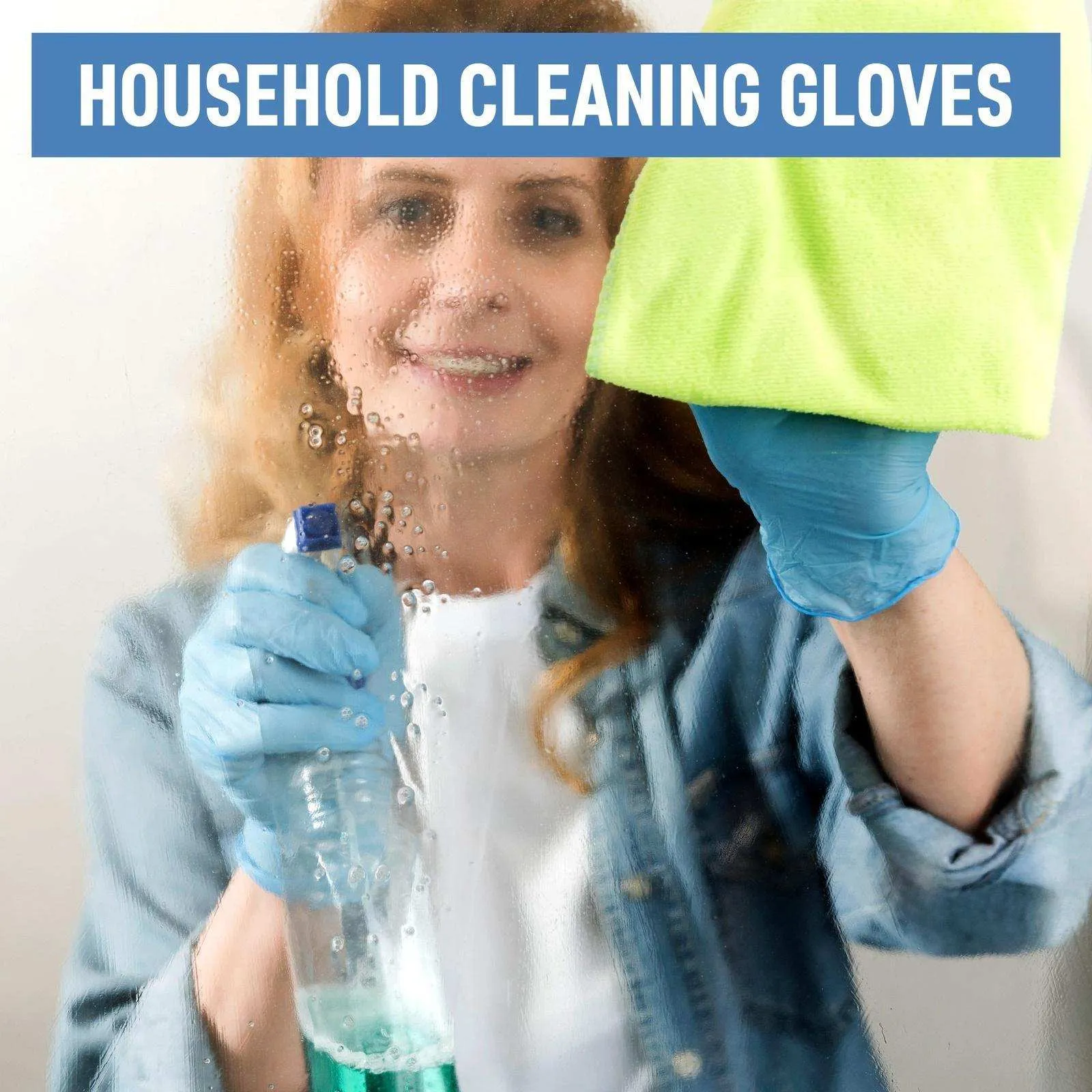 DRE Health Blue Nitrile Gloves - Powder Free