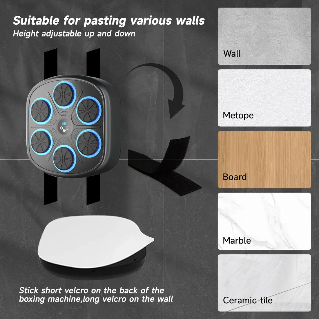 Interactive Music Boxing Machine with Gloves