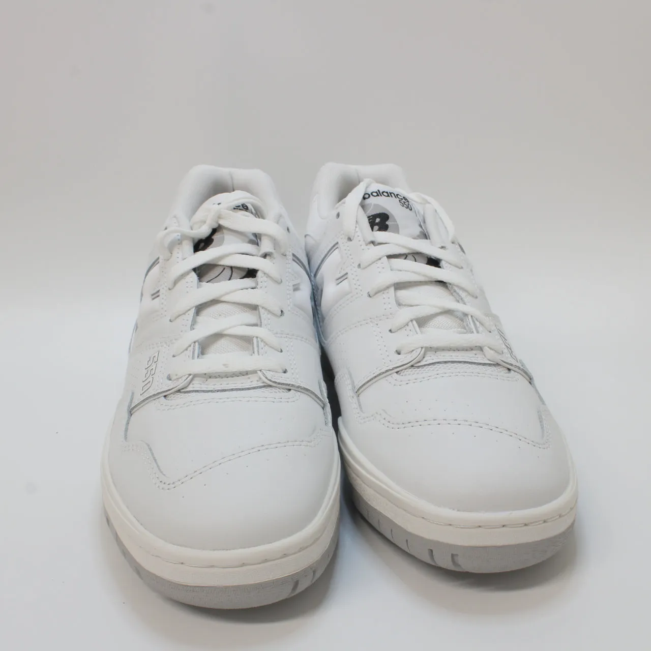 Mens New Balance BB550 White Grey Trainers