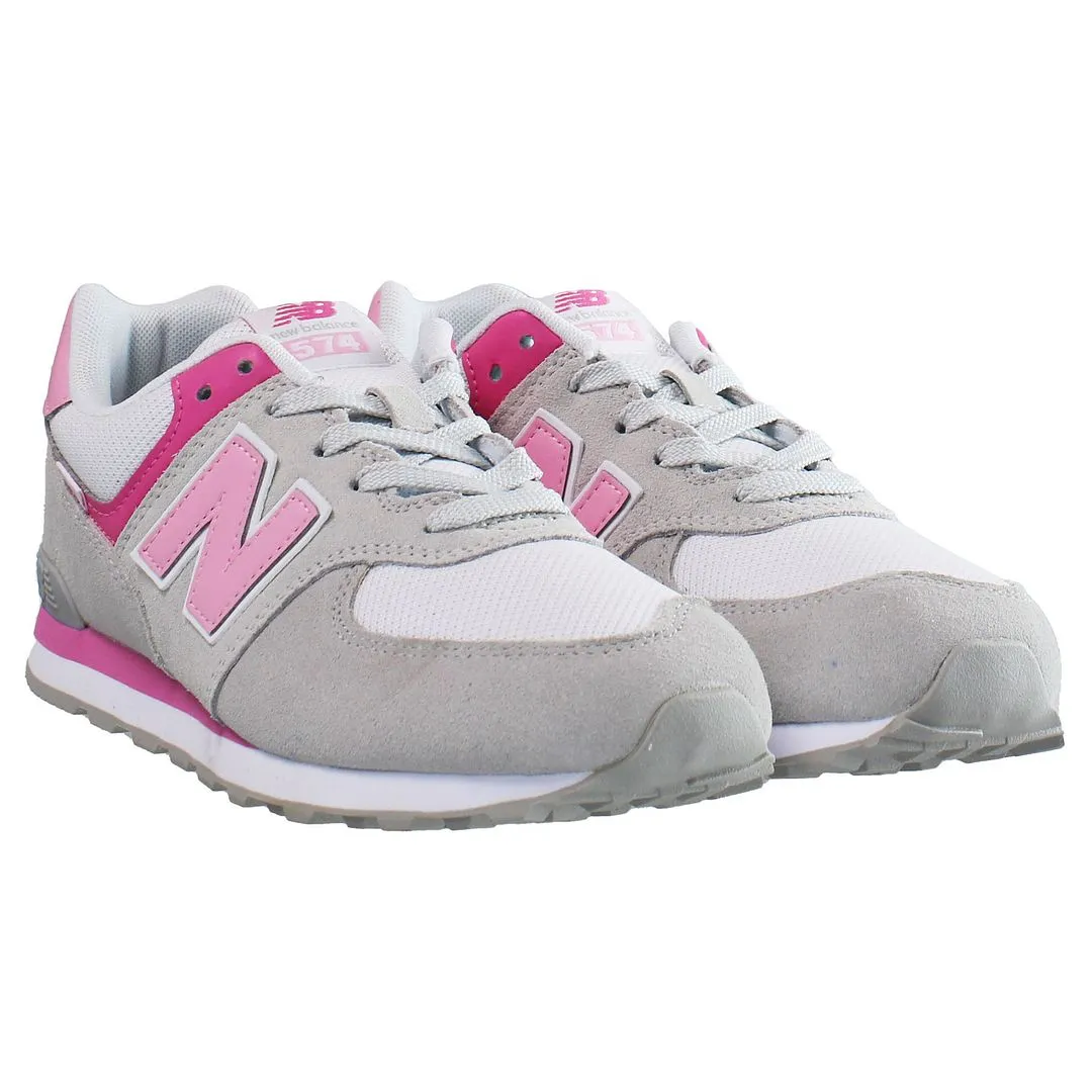 New Balance 574 Core Pink Kids Trainers
