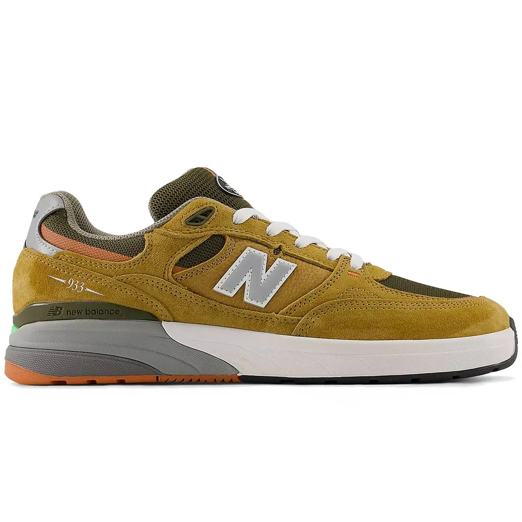 NEW BALANCE NUMERIC REYNOLDS 933 - CAMEL/DARK BROWN