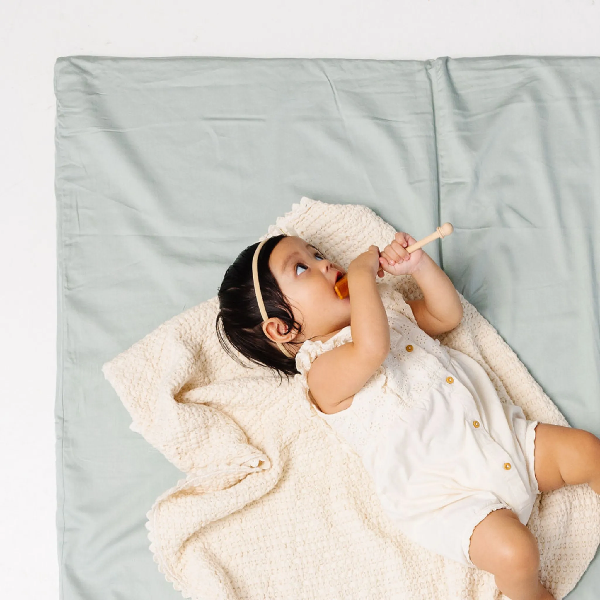Sage   Breeze Organic Cotton Mat