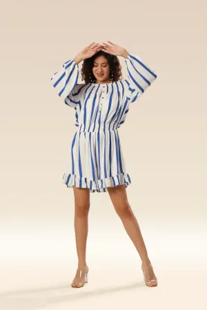 Sailors Delight Blue Stripe Romper