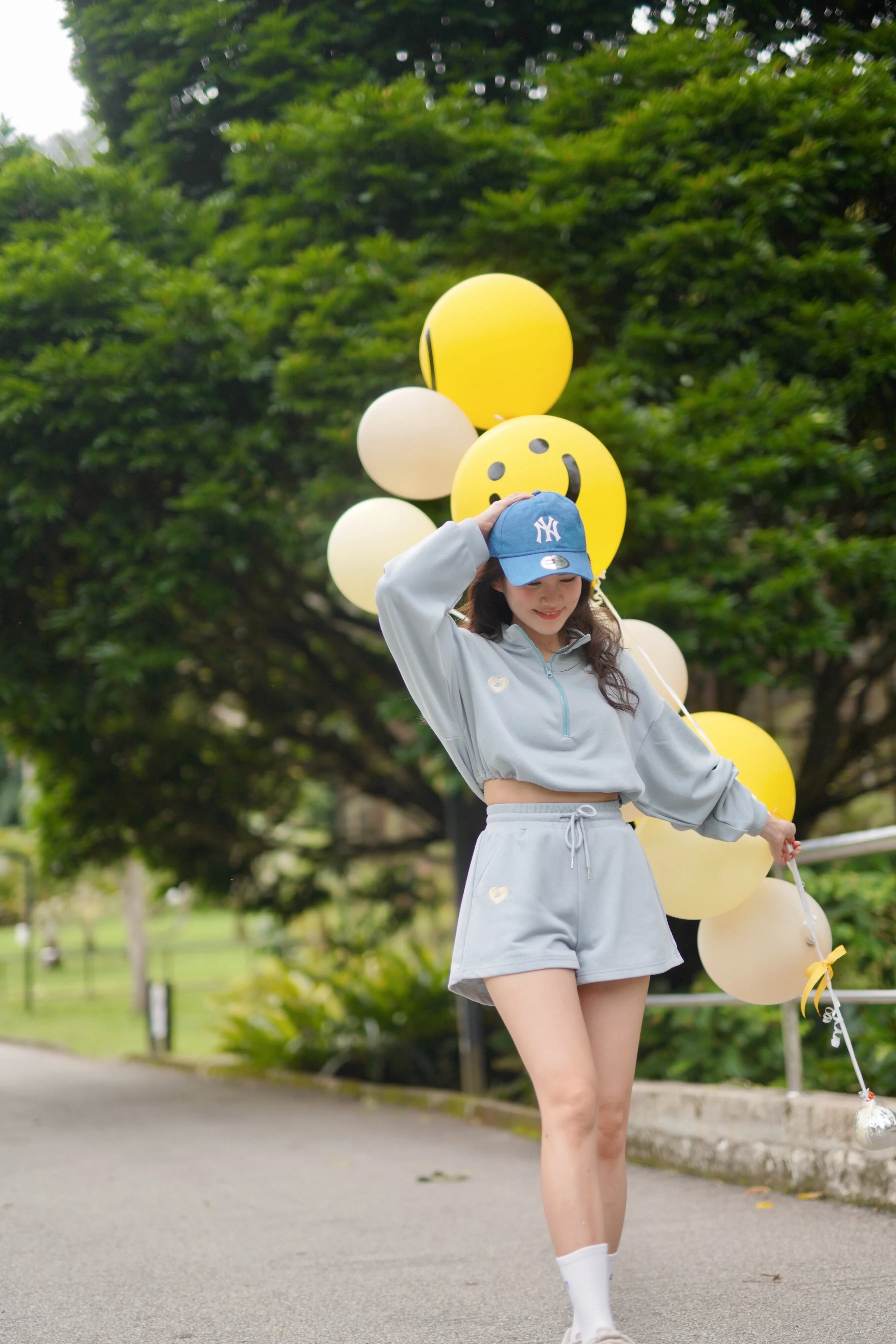 Sporty Trio Set POWDER BLUE